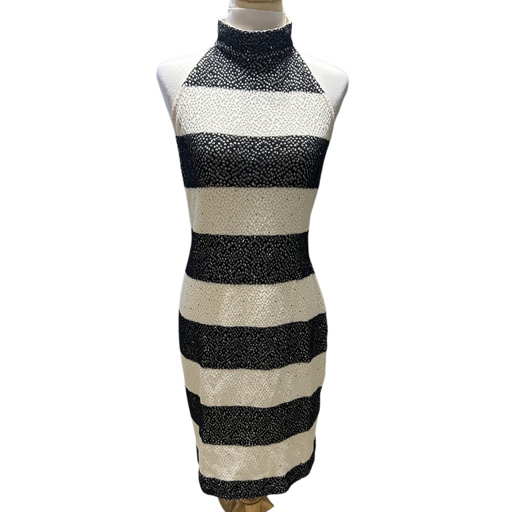 St.John Evening by Marie Gray Size 8 Black/White